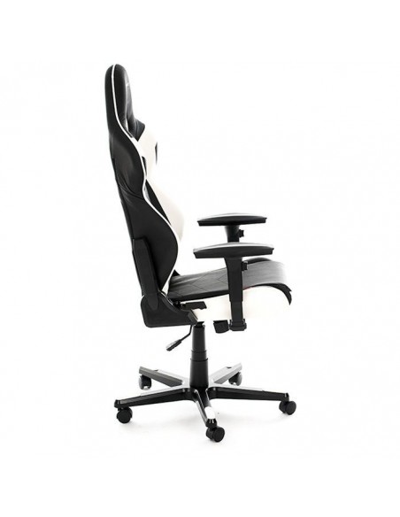Кресло DXRacer OH/RF0/NW для геймера, компьютерное, черно-белое