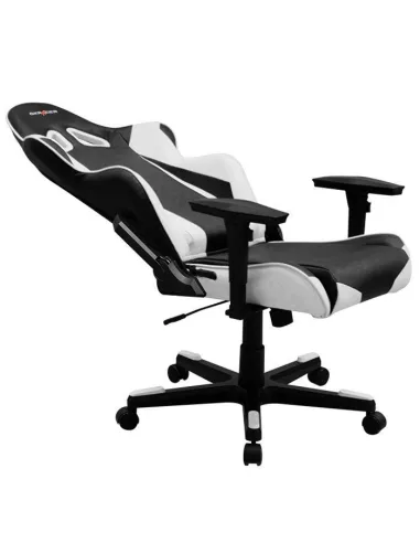 Кресло DXRacer OH/RF0/NW для геймера, компьютерное, черно-белое