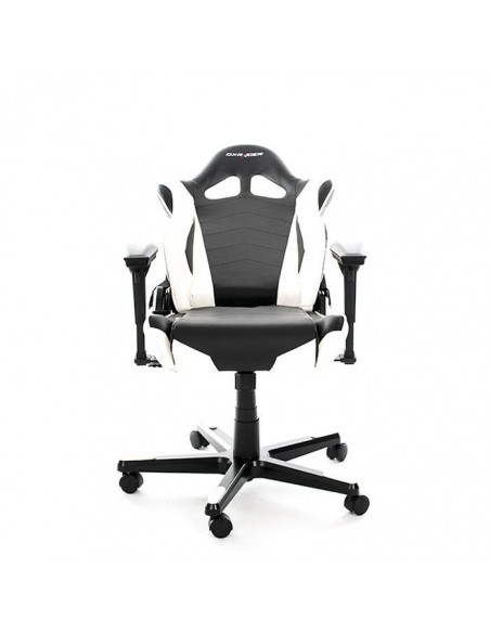 Кресло DXRacer OH/RF0/NW для геймера, компьютерное, черно-белое