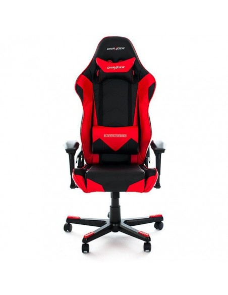 Кресло DXRacer OH/RF0/NR для геймера, компьютерное, черно-красное