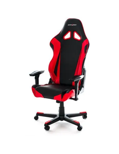 Кресло DXRacer OH/RF0/NR для геймера, компьютерное, черно-красное