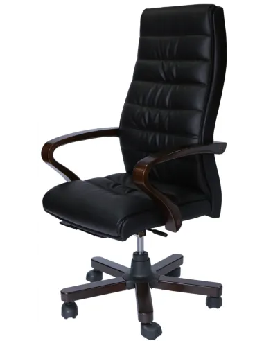 Кресло СА1327 для руководителя черный цвет