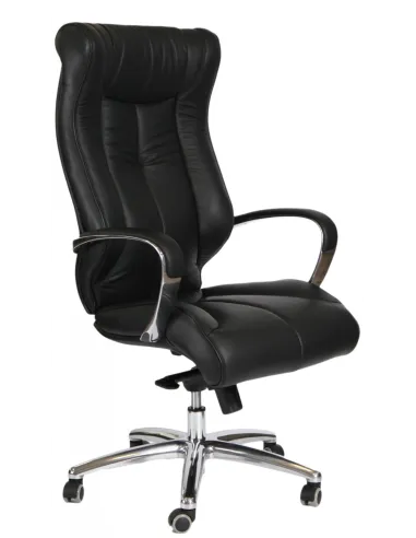 Кресло F141 для руководителя кожаное