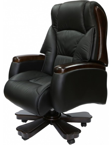 Кресло СА1211 для руководителя черный цвет