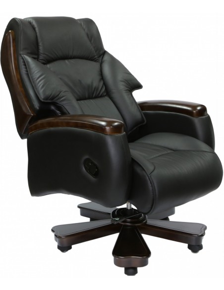 Кресло СА1211 для руководителя черный цвет