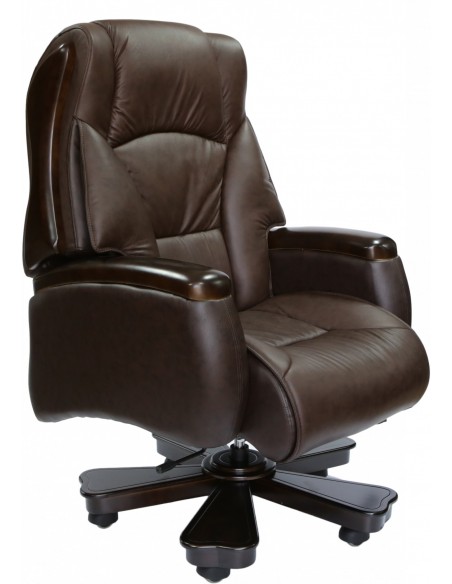 Кресло СА1211 для руководителя коричневый цвет