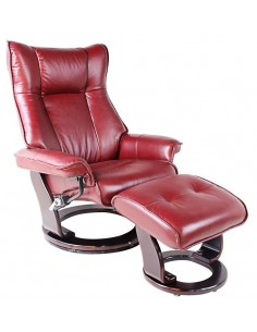 Кожаное кресло-реклайнер Relax Melvery 2