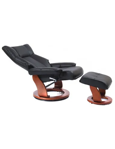 Кожаное кресло-реклайнер Relax Melvery