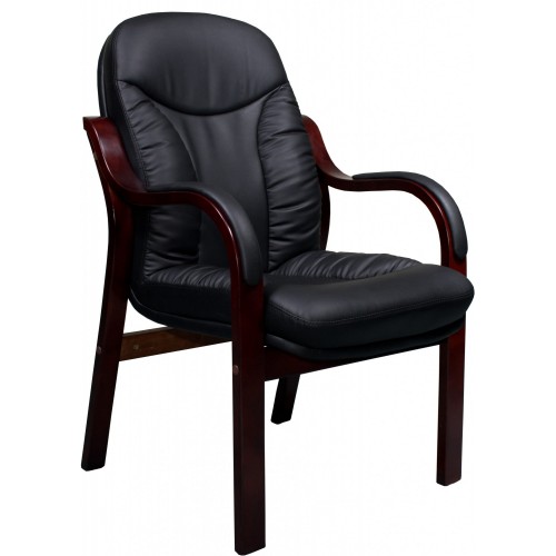 Кресло СА1316С для посетителя черный цвет