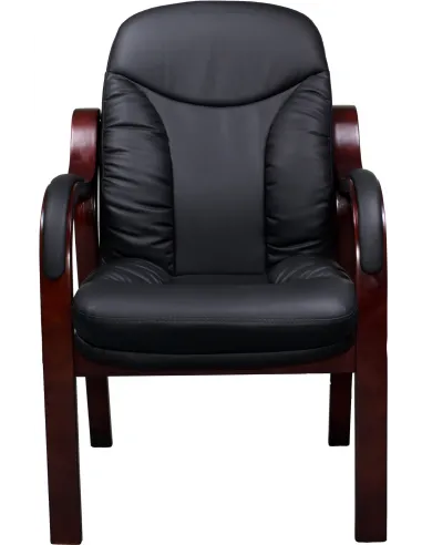 Кресло СА1316С для посетителя черный цвет