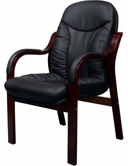 Кресло СА1316С для посетителя черный цвет