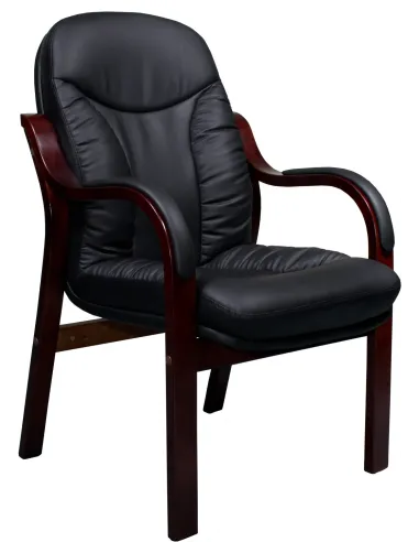 Кресло СА1316С для посетителя черный цвет