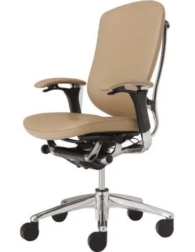 Кресло Okamura Contessa для руководителя кожаное стандартное