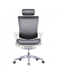 Кресло EXPERT STAR LEATHER (STL01-G) для руководителя, эргономичное, черная кожа 2