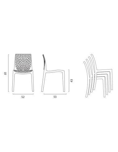 Стул GRAND SOLEIL GRUVYER барный