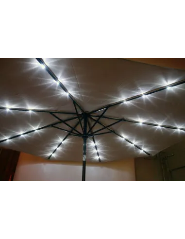 Зонт круглый САН-ТРОПЕ с подсветкой