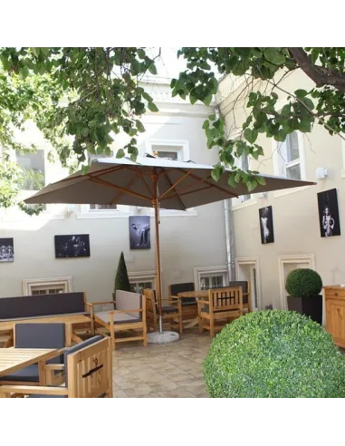 Зонт прямоугольный МАДРИД деревянный