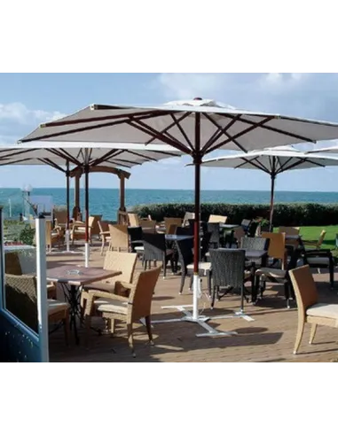 Зонт прямоугольный МАДРИД деревянный