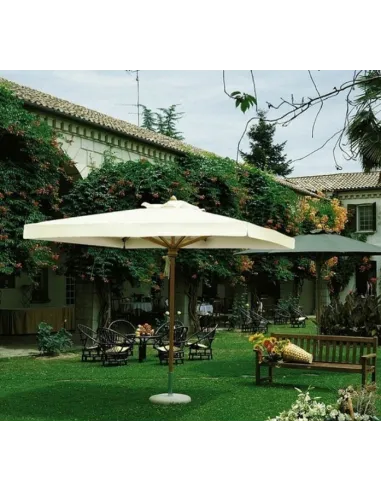 Зонт квадратный ГЕНУЯ деревянный