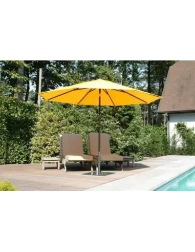 Зонт круглый СОЛО деревянный