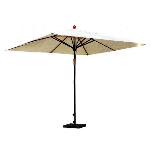 Зонт прямоугольный ПРАГА деревянный