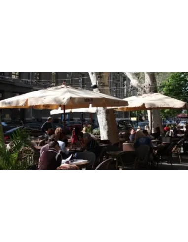 Зонт квадратный МИЛАН деревянный