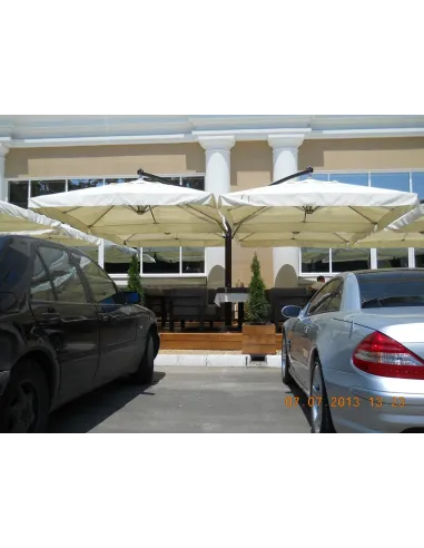 Зонт консольный QUATRO металлический