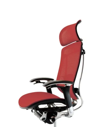 Кресло Okamura Contessa для руководителя с подголовником, сетка