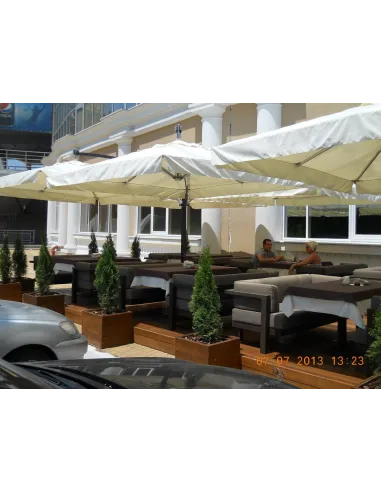 Зонт консольный QUATRO металлический