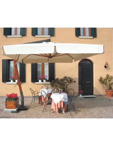 Зонт консольный XL деревянный