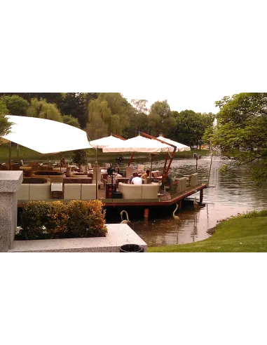 Зонт консольный XL деревянный