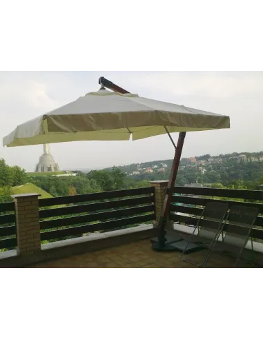 Зонт консольный XL деревянный