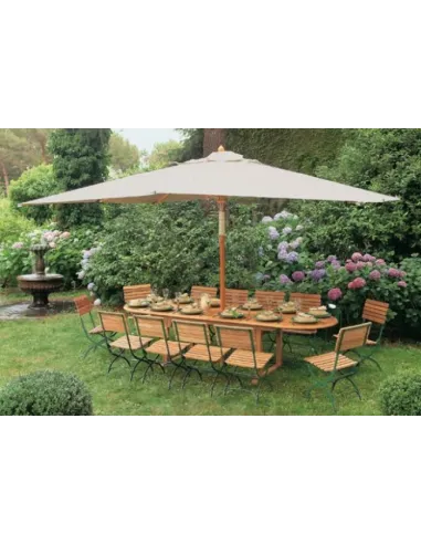 Зонт квадратный ВЕНА деревянный