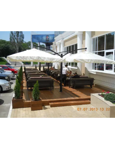 Зонт консольный DOUBLE металлический