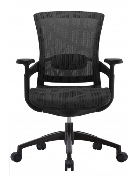Кресло COMFORT SEATING SKATE (SKTA-W-LAM) для оператора, черный цвет