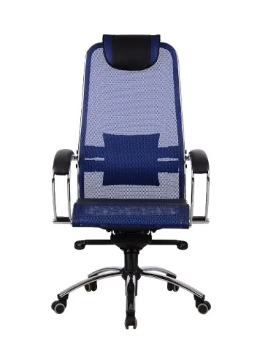 Кресло METTA SAMURAI S1 BLUE для руководителя