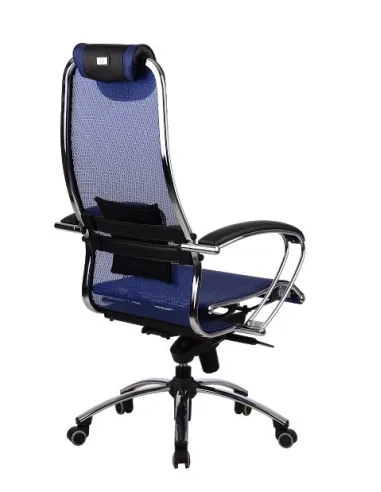 Кресло METTA SAMURAI S1 BLUE для руководителя