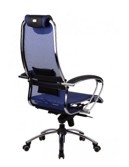 Кресло METTA SAMURAI S1 BLUE для руководителя