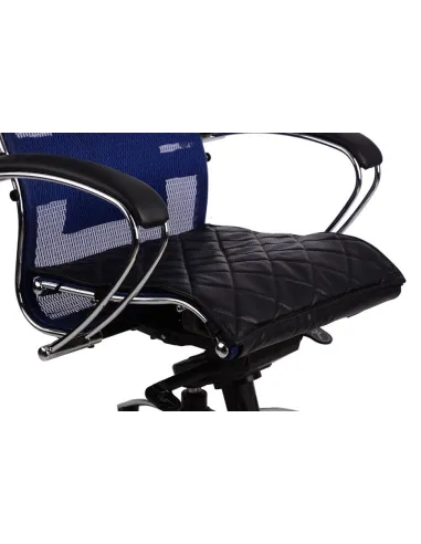 Кресло METTA SAMURAI S1 BLUE для руководителя