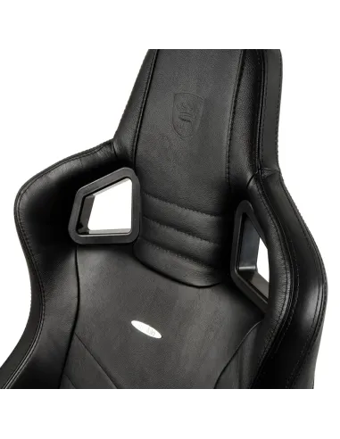 Кресло NOBLECHAIRS EPIC BLACK LEATHER для геймера