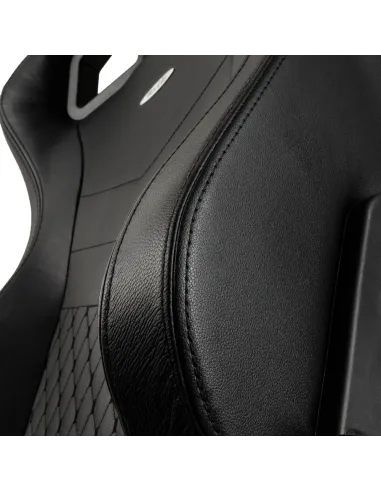 Кресло NOBLECHAIRS EPIC BLACK LEATHER для геймера