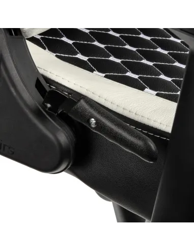 Кресло NOBLECHAIRS EPIC BLACK BLACK/WHITE/RED для геймера