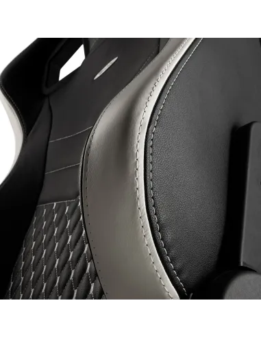 Кресло NOBLECHAIRS EPIC BLACK BLACK/WHITE/RED для геймера