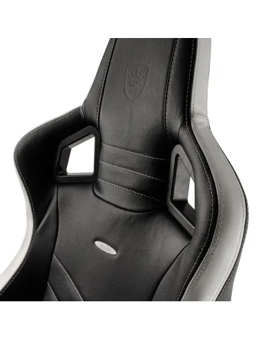 Кресло NOBLECHAIRS EPIC BLACK BLACK/WHITE/RED для геймера