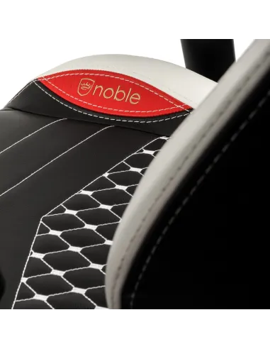 Кресло NOBLECHAIRS EPIC BLACK BLACK/WHITE/RED для геймера