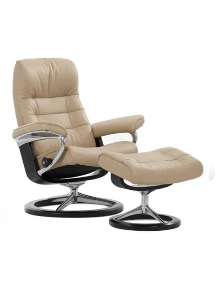 Крісло-реклайнер STRESSLESS OPAL SIGNATURE, шкіра, Норвегія, до 150 кг | Kreslalux