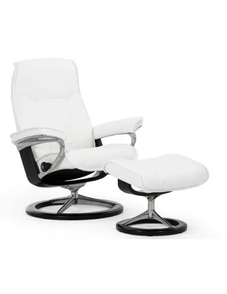 Крісло-реклайнер STRESSLESS SENATOR SIGNATURE, шкіра, для дому, Норвегія | Kreslalux