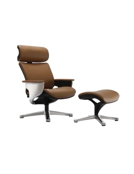 Кресло-реклайнер NUVEM LOUNGE BROWN для дома