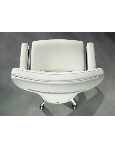 Кресло KLOBER CENTEO для руководителя белое