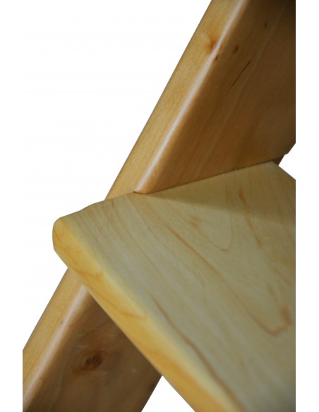 Лесенка складная деревянная, большая (82 см)